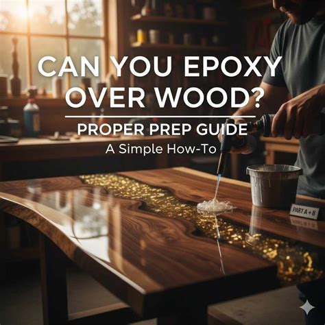 Can You Epoxy Over Wood? Proper Prep Guide: A Simple How-To