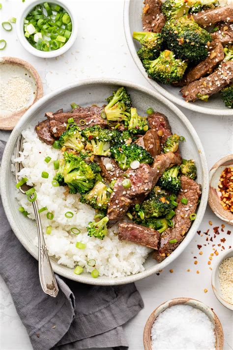 Healthy Beef and Broccoli Stir Fry - All the Healthy Things