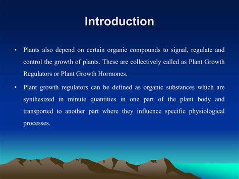 Plant growth hormones | PPT