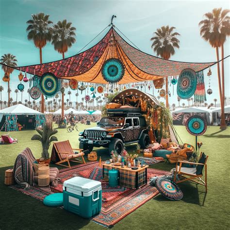 I asked AI to make the most ideal Coachella car camping set up : r ...