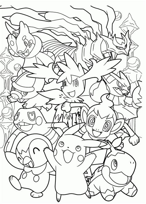 Free Pokemon Coloring Pages
