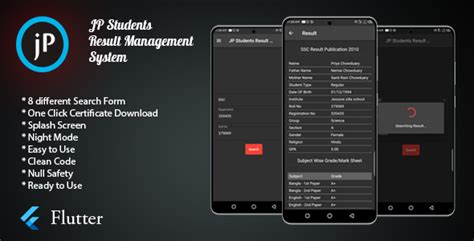 Image result for Flutter Code for Student Result Page