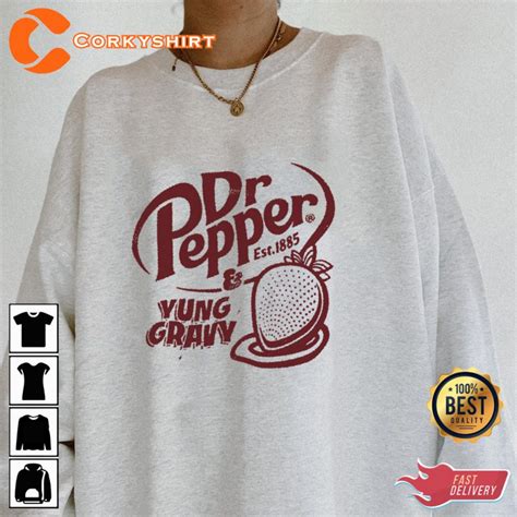 Dr Pepper Shirt Strawberry And Cream