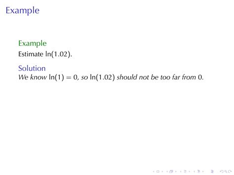 Approximation and Differentials 的图像结果