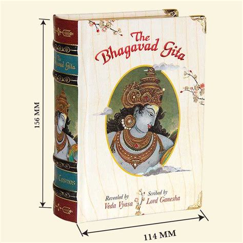 Bhagavad Gita Book - A6 Size Wooden Boxed Edition – Rgyan Shop
