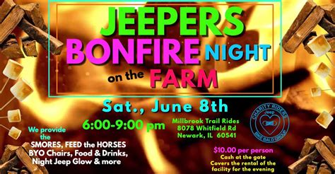 Jeepers Bonfire Night on the Farm, 8078 Whitfield Rd, Newark, IL 60541 ...