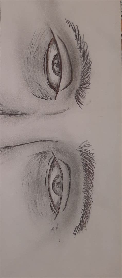 Tired Eyes Drawing