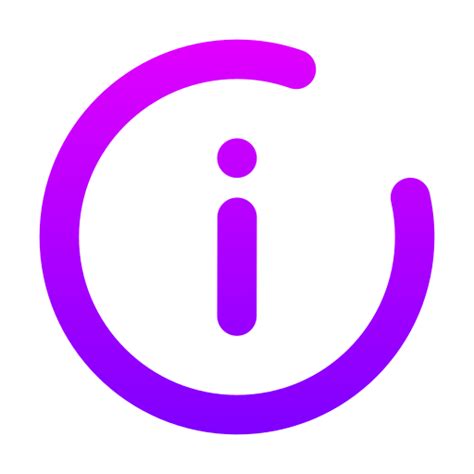 Info Generic gradient outline icon | Freepik