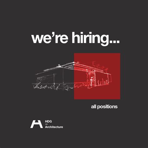 HDG is expanding our Spokane WA office. Now hiring Architects, Architectural Designers, and ...