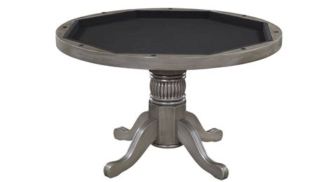 2 in 1 48" Poker Table with Reversible Dining or Poker Top in Slate ...
