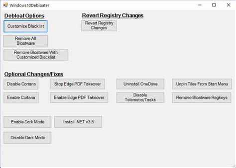 Image result for Bloat Ware Script Windows 1.0
