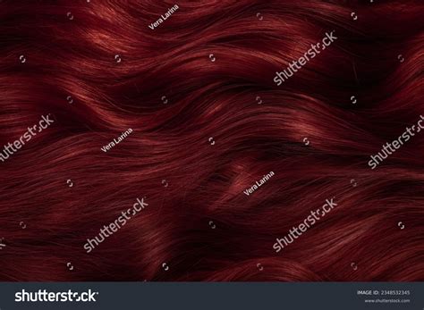 Brownish Red Hair Color Chart