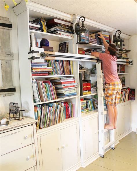 Image result for Building a Library Ladder