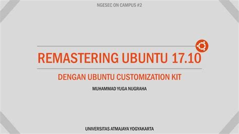 Image result for Remastering Tutorial Linux Ubuntu