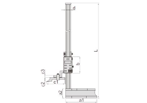 Digital Height Gauge (Economic Model) 1150