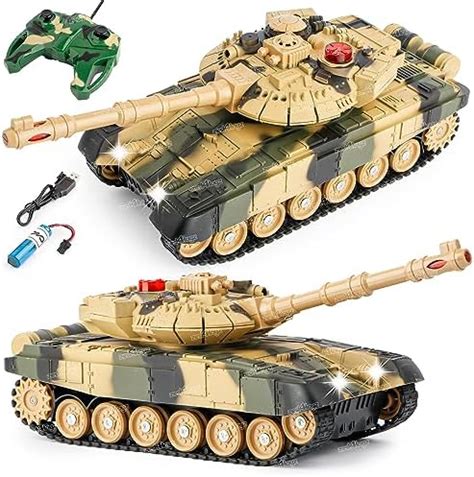 Zest 4 Toyz Remote Control Shooting Mode Army Tank Big Size with ...