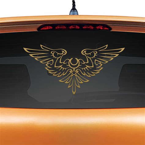 Man-At-Arms Car Rear Glass Sticker – WallDesign