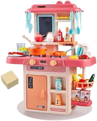Buy Slenderopal® Big Size Kitchen Play Set Portable Pretend Food with ...