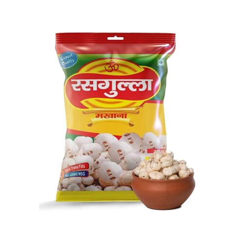Pink Delight Rasgulla Makhana | Phool Makhna | Fox Nuts | Lotus seeds ...