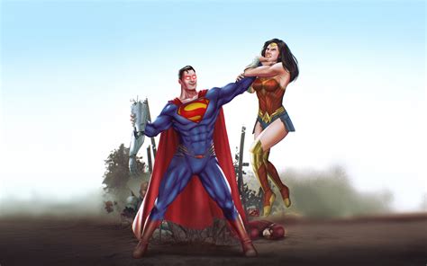 2880x1800 Superman Vs Wonder Woman Showdown Macbook Pro Retina ,HD 4k ...