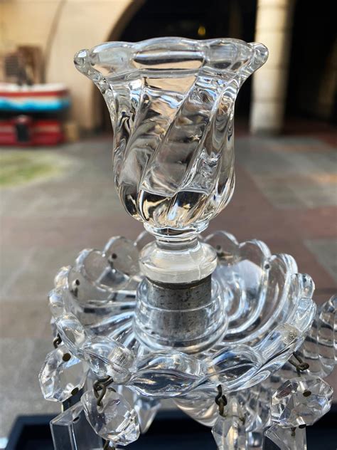 Baccarat Crystal Candlestick For Sale at 1stDibs | baccarat crystal ...