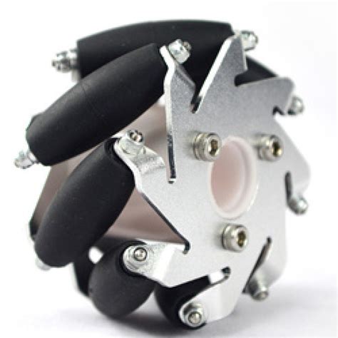 Mecanum Omni Directional Wheel Right-60mm,Aluminum at MG Super Labs India