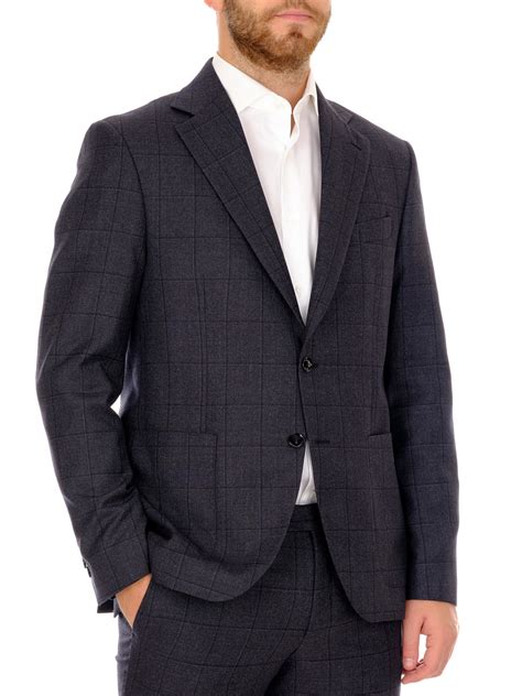 Men's Suit in Pure Wool - Hexis Milano