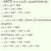lines AB and DC are parallel . AD =BC and