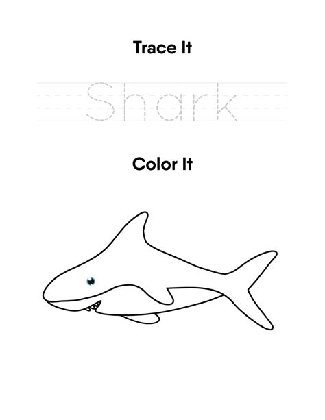 Free Shark Worksheets for Kids for Shark Week Fun! - Our Family Code - Worksheets Library