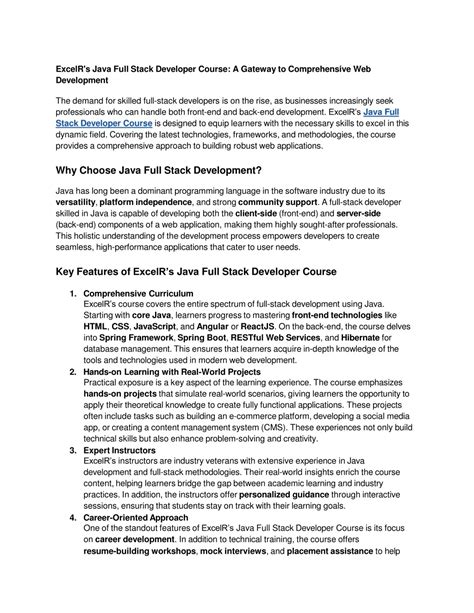 Java Full-Stack Developer Course Free 的图像结果