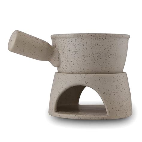Ceramic Fondue Burner Marble Finish – Homesake.in