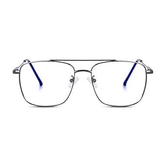 Buy EYEWEAR Metal Eyeglasses For Men Women Eywear Frame Computer ...
