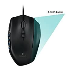 Amazon.in: Buy Logitech G600 MMO Wired Gaming Mouse Black (910-002867 ...