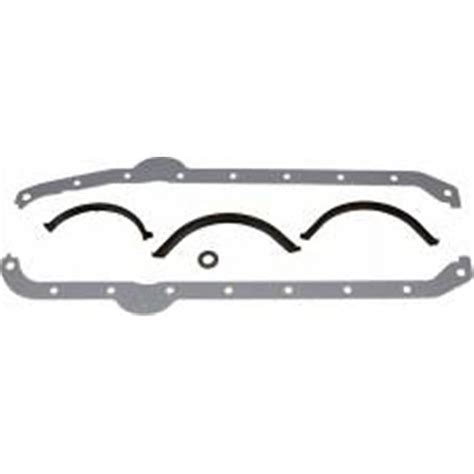 LH Dipstick Oil Pan Gaskets with Thick Front Seal for Small Block Chevy - Walmart.com