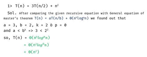 Image result for Master Theorem Algorithm