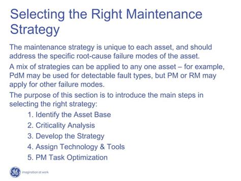 Image result for Maintenance Strategy Definition