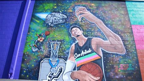 San Antonio Spurs' Wembanyama honored with new mural on North Side