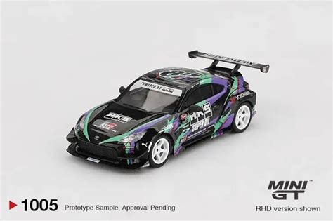 MINI GT #1005 Toyota GR86 HKS TYPE R 2022 Tokyo Auto Salon Blister pack ...