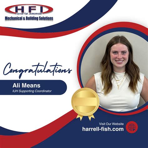 #hfi #congratulations #makeadifference | Harrell-Fish, Inc.