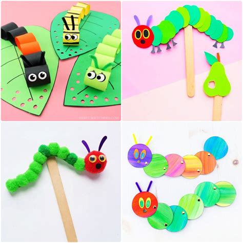 25 Easy and Very Hungry Caterpillar Crafts for Kids