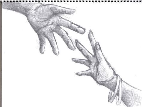 Hand reaching out drawing, How to draw hands, Hand art drawing