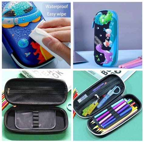 3D Hardtop Pencil Case: Multipurpose Organizer for Students – Kidospark