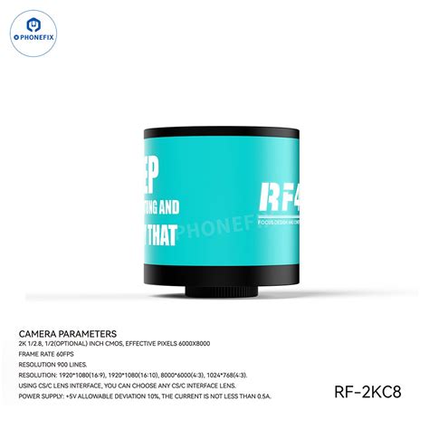Микроскоп RF4 2K 4K Ultra HD камера для ремонта мобильных телефонов