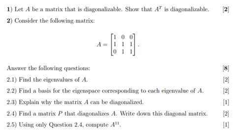 Image result for How Do You Know If a Matrix Is Diagonalizable