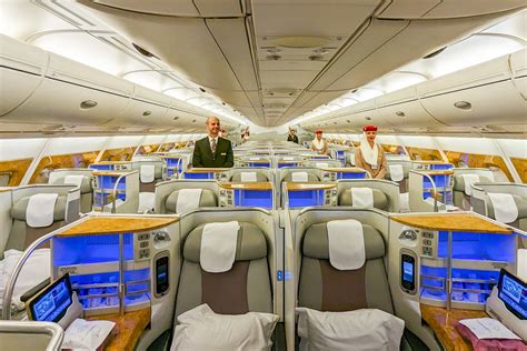 Emirates A380 Business Class Seating Plan