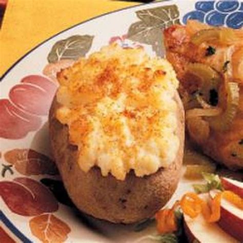 how to make baked potatoes recipe