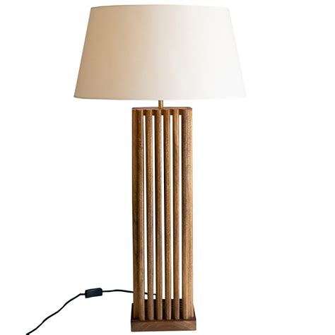 Wooden Spindle Lamp Base White Shabby Chic Spindle Lamp