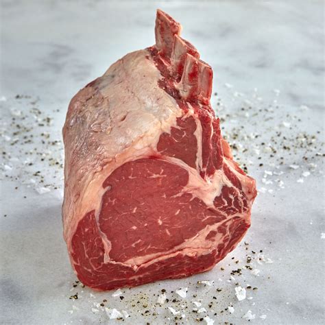 USDA Choice Bone In Black Angus Beef Ribeye Roast