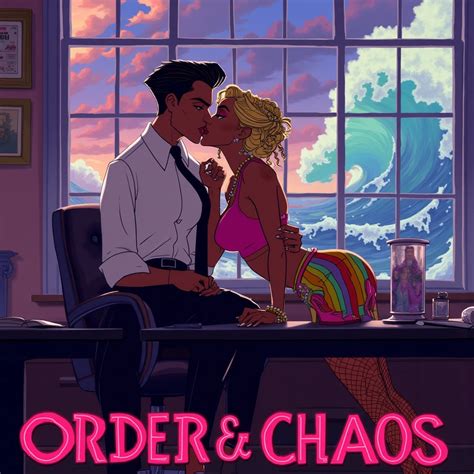Order & Chaos Order and chaos written in lipstick…