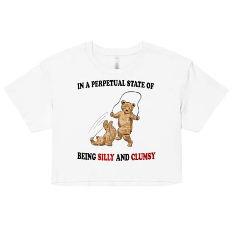 Buy Silly & Clumsy Women’s Crop Top Online in India - Etsy